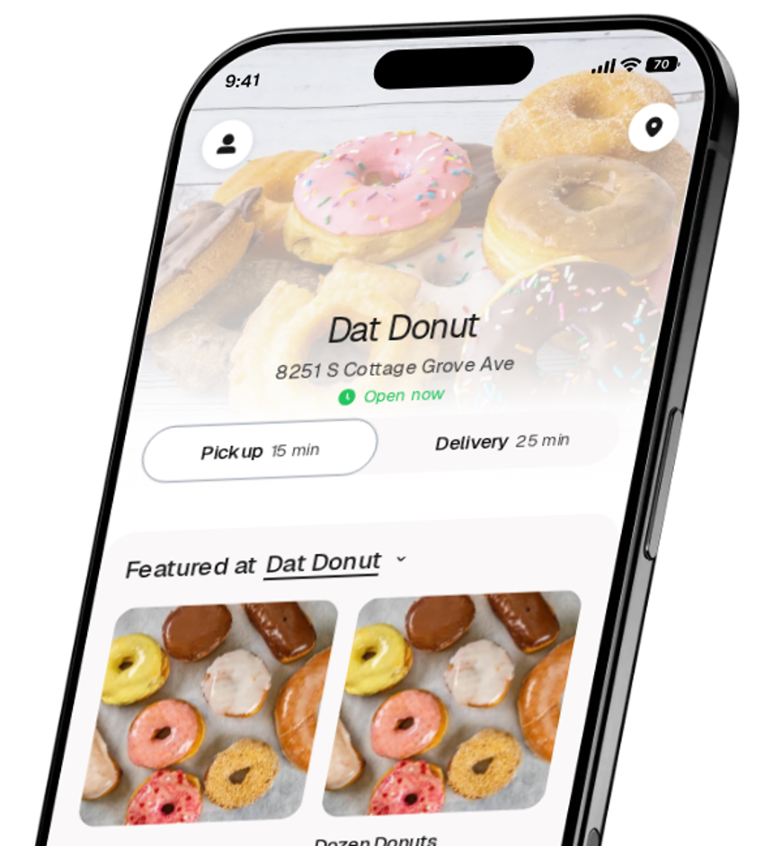 Dat Donut app preview
