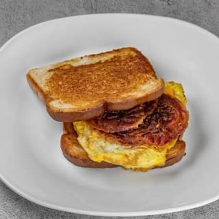 Bacon and Egg Toast Sandwich